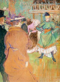 Henri De Toulouse-Lautrec : The Beginning of the Quadrille at the Moulin Rouge